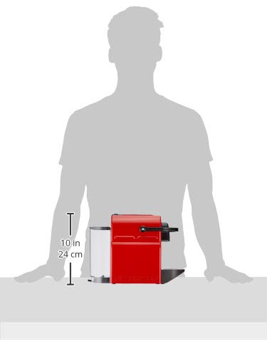 Valtreo Inissia Rouge Rubis – Cafetière à Capsules, Réservoir 0,7 L