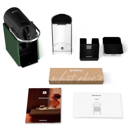 Valtreo Pixie Vert Foncé – Machine à Café à Capsules, Design Métal