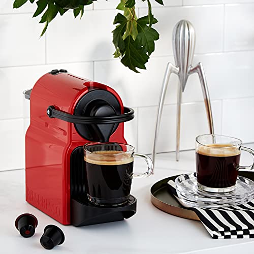 Valtreo Inissia Rouge Rubis – Cafetière à Capsules, Réservoir 0,7 L