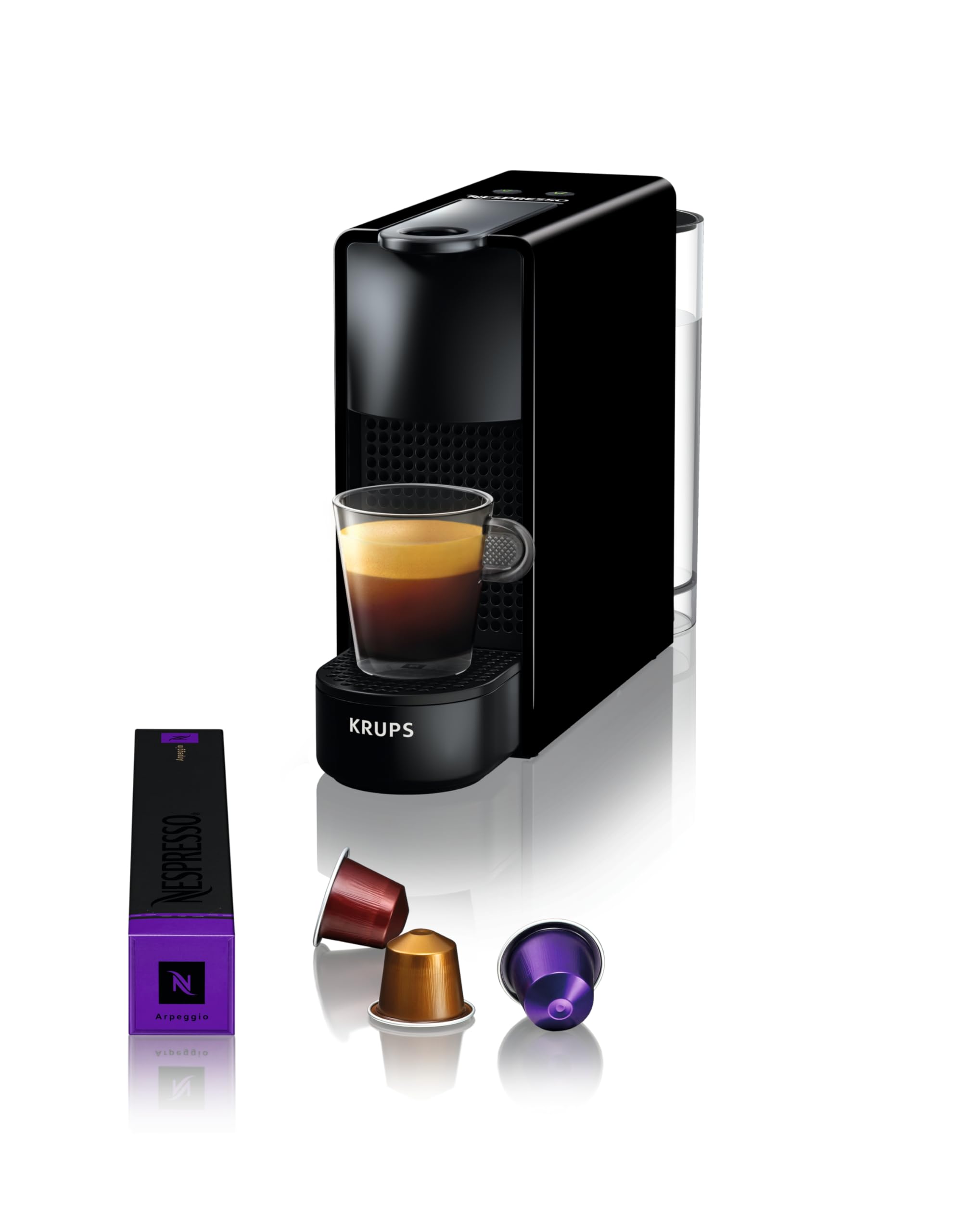Valtreo Essenza Mini Noir – Machine à Café à Capsules, Design Épuré