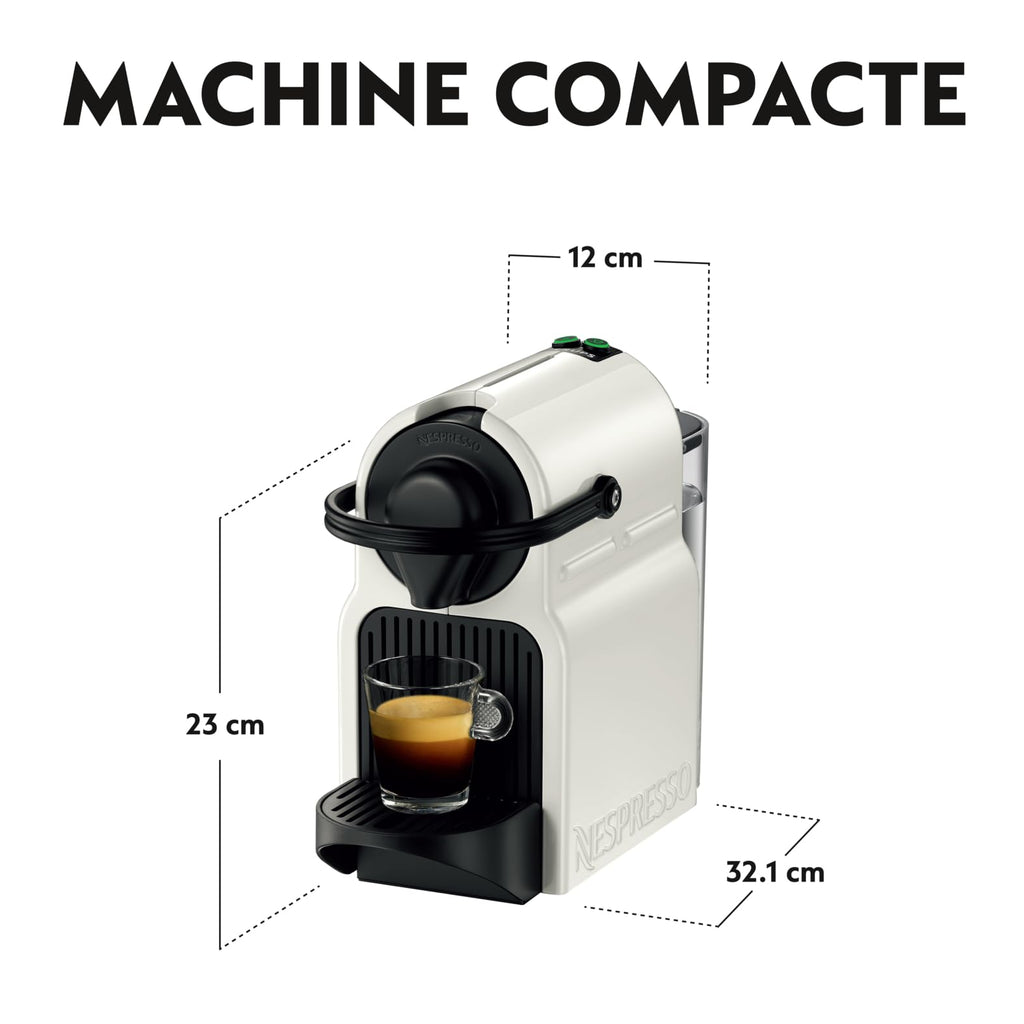 Valtreo Inissia Blanche – Cafetière Espresso à Capsules, 19 Bars